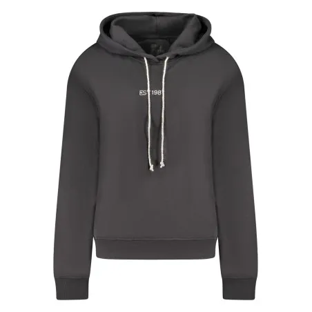 SWEAT-SHIRT GUESS JEANS SANS ZIP FEMME NOIR - GUESS JEANS