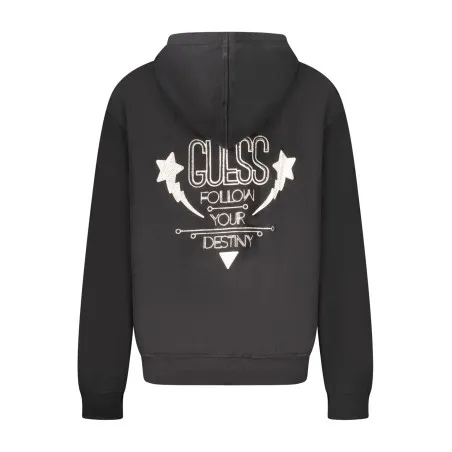 SWEAT-SHIRT GUESS JEANS SANS ZIP FEMME NOIR - GUESS JEANS