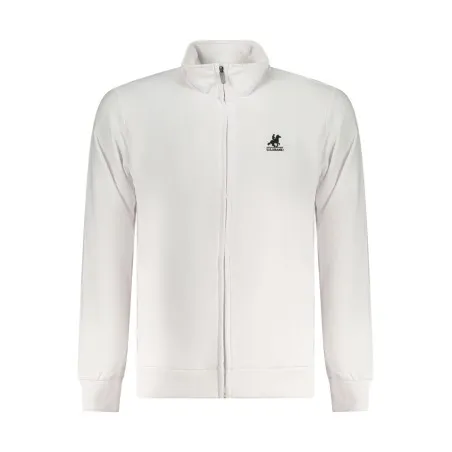 SWEAT-SHIRT BLANC À FERMETURE ÉCLAIR POUR HOMME US GRAND - U.S. GRAND