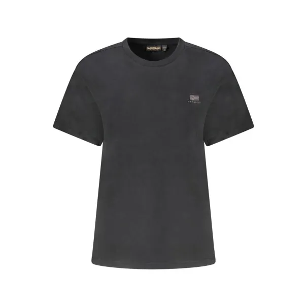 T-SHIRT À MANCHES COURTES POUR FEMME NAPAPIJRI NOIR - NAPAPIJRI