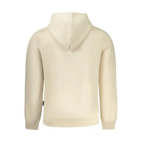 SWEAT-SHIRT BEIGE À FERMETURE ÉCLAIR POUR HOMME US GRAND - U.S. GRAND