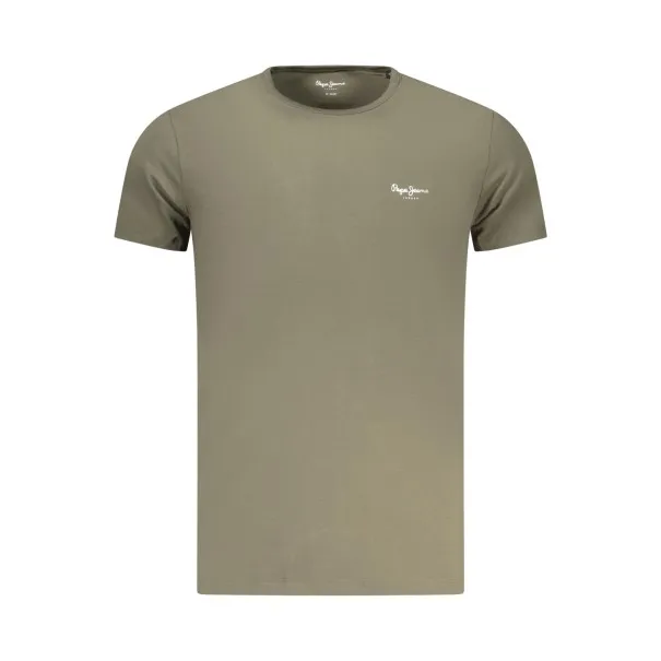 T-shirt vert à manches courtes Pepe Jeans pour homme - PEPE JEANS