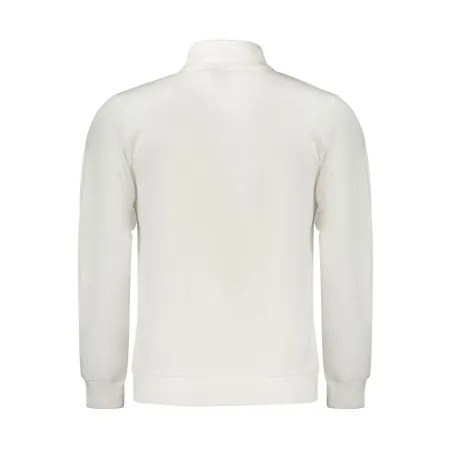 SWEAT-SHIRT BLANC À FERMETURE ÉCLAIR POUR HOMME US GRAND - U.S. GRAND