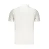 Polo blanc à manches courtes pour homme Coveri Moving - COVERI MOVING
