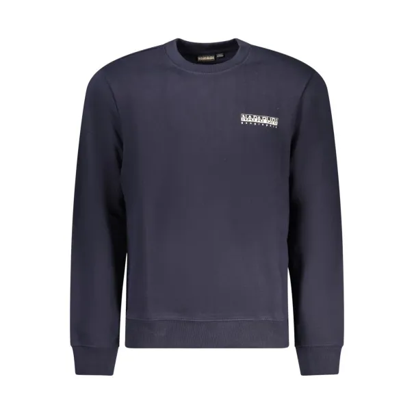 SWEAT-SHIRT SANS FERMETURE ÉCLAIR NAPAPIJRI POUR HOMMES BLEU - NAPAPIJRI