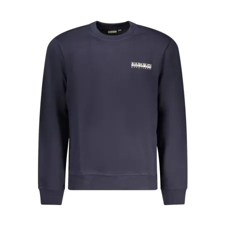 SWEAT-SHIRT SANS FERMETURE ÉCLAIR NAPAPIJRI POUR HOMMES BLEU - NAPAPIJRI