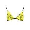 KARL LAGERFELD BEACHWEAR HAUT DE MAILLOT DE BAIN FEMME JAUNE - KARL LAGERFELD BEACHWEAR