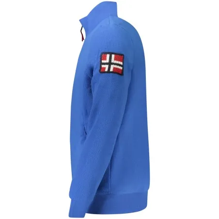 SWEAT-SHIRT ZIPPÉ BLEU POUR HOMME NORVÈGE 1963 - NORWAY 1963