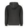 SWEAT-SHIRT NOIR À FERMETURE ÉCLAIR POUR HOMME US GRAND - U.S. GRAND