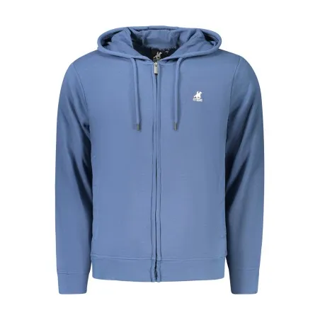 SWEAT-SHIRT BLEU À FERMETURE ÉCLAIR POUR HOMME US GRAND - U.S. GRAND