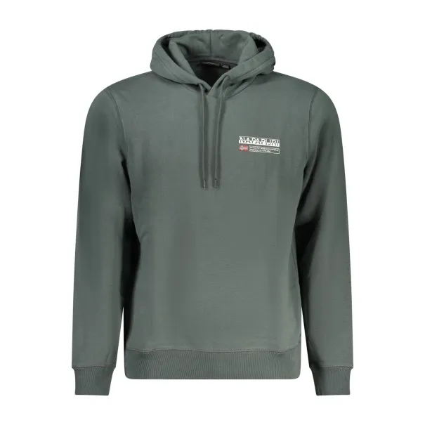 SWEAT-SHIRT SANS FERMETURE ÉCLAIR POUR HOMME NAPAPIJRI VERT - NAPAPIJRI