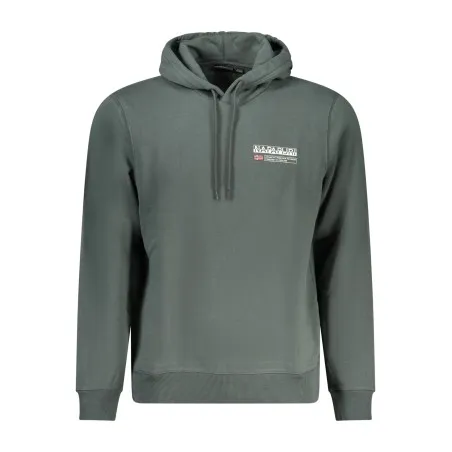 SWEAT-SHIRT SANS FERMETURE ÉCLAIR POUR HOMME NAPAPIJRI VERT - NAPAPIJRI