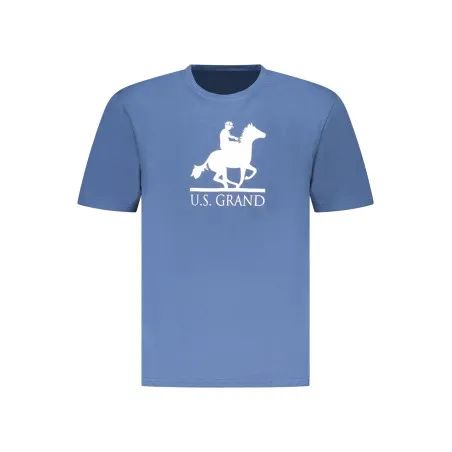 T-shirt à manches courtes bleu pour homme US GRAND - U.S. GRAND