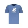 T-shirt à manches courtes bleu pour homme US GRAND - U.S. GRAND