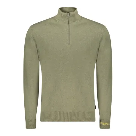 PULL VERT POUR HOMME PEPE JEANS - PEPE JEANS