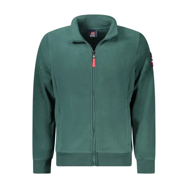 Sweat-shirt zippé vert pour homme Norvège 1963 - NORWAY 1963