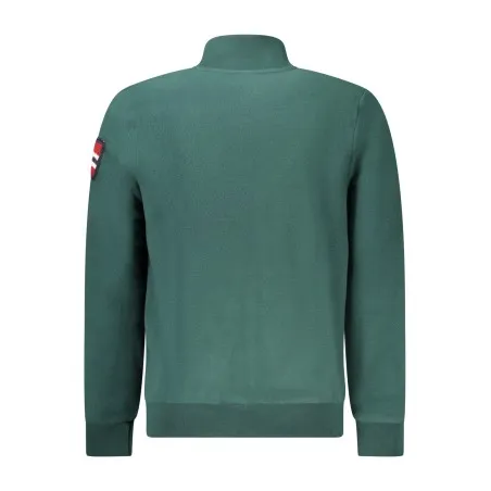 Sweat-shirt zippé vert pour homme Norvège 1963 - NORWAY 1963
