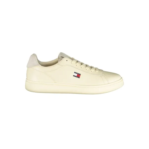 CHAUSSURES DE SPORT BEIGE POUR HOMMES TOMMY HILFIGER - TOMMY HILFIGER