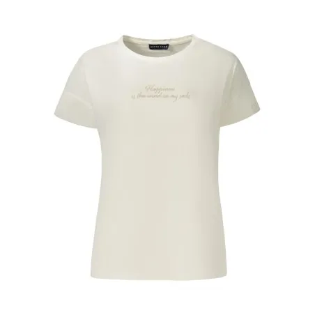 T-shirt blanc à manches courtes pour femme North Sails - NORTH SAILS