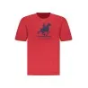 T-shirt rouge à manches courtes pour homme US GRAND - U.S. GRAND