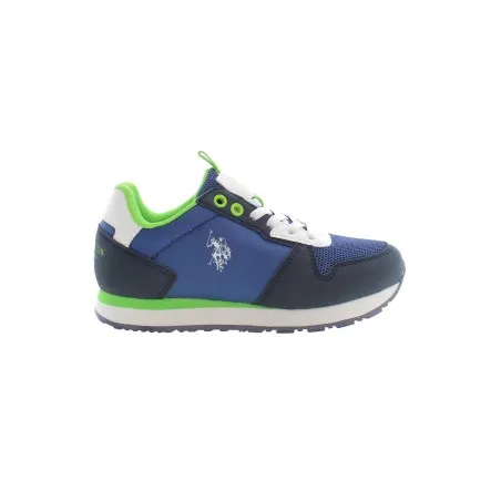 US POLO ASSN. CHAUSSURES DE SPORT BLEUES POUR ENFANTS - U.S. POLO ASSN