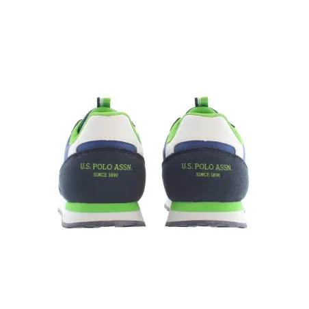 US POLO ASSN. CHAUSSURES DE SPORT BLEUES POUR ENFANTS - U.S. POLO ASSN