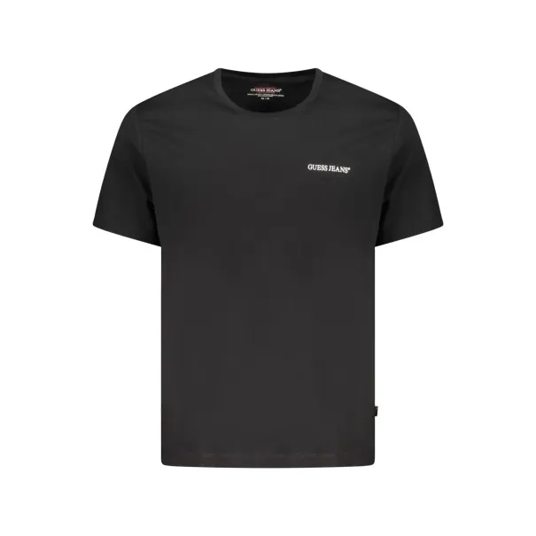 T-SHIRT À MANCHES COURTES POUR HOMME GUESS JEANS NOIR - GUESS JEANS