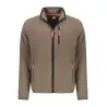 Sweat-shirt zippé marron pour homme Norvège 1963 - NORWAY 1963
