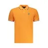 Polo à manches courtes pour homme North Sails, orange - NORTH SAILS