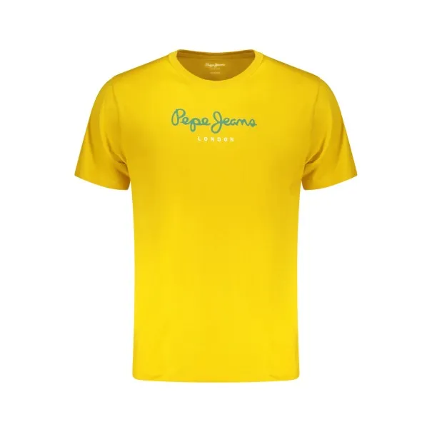 T-shirt jaune à manches courtes pour homme PEPE JEANS - PEPE JEANS