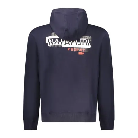 SWEAT-SHIRT SANS FERMETURE ÉCLAIR NAPAPIJRI POUR HOMMES BLEU - NAPAPIJRI