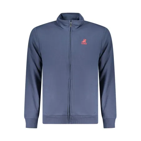 SWEAT-SHIRT BLEU À FERMETURE ÉCLAIR POUR HOMME US GRAND - U.S. GRAND