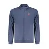 SWEAT-SHIRT BLEU À FERMETURE ÉCLAIR POUR HOMME US GRAND - U.S. GRAND