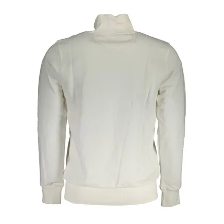 Sweat-shirt zippé blanc pour homme LA MARTINA - LA MARTINA