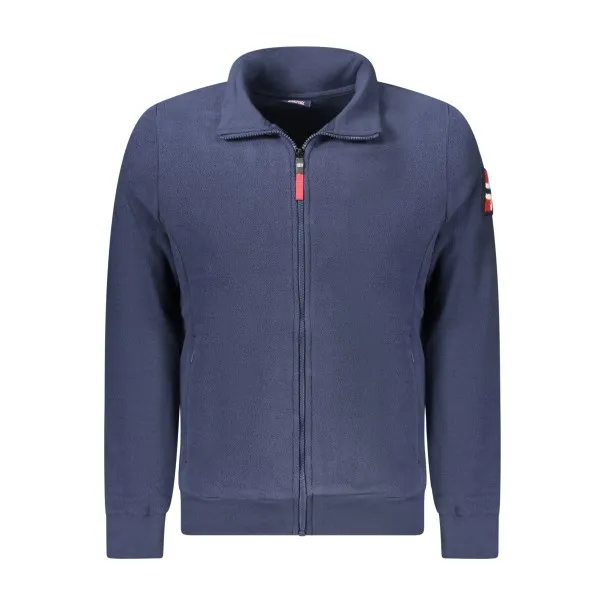 SWEAT-SHIRT ZIPPÉ BLEU POUR HOMME NORVÈGE 1963 - NORWAY 1963