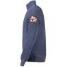 SWEAT-SHIRT ZIPPÉ BLEU POUR HOMME NORVÈGE 1963 - NORWAY 1963