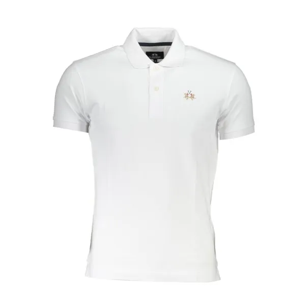 POLO HOMME BLANC À MANCHES COURTES LA MARTINA - LA MARTINA