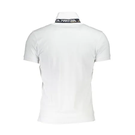 POLO HOMME BLANC À MANCHES COURTES LA MARTINA - LA MARTINA
