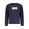 NAPAPIJRI SWEAT-SHIRT SANS FERMETURE ÉCLAIR BLEU POUR HOMMES - NAPAPIJRI