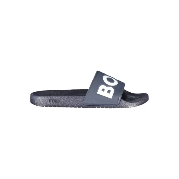 CHAUSSONS BLEUS POUR HOMMES BOSS FOOTWEAR - BOSS
