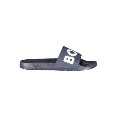 CHAUSSONS BLEUS POUR HOMMES BOSS FOOTWEAR - BOSS