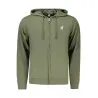 SWEAT-SHIRT VERT À FERMETURE ÉCLAIR POUR HOMME US GRAND - U.S. GRAND