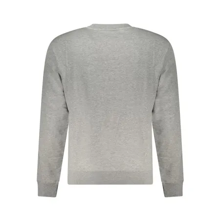 NAPAPIJRI SWEAT-SHIRT SANS FERMETURE ÉCLAIR GRIS POUR HOMMES - NAPAPIJRI