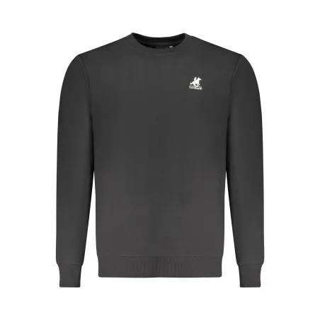 SWEAT-SHIRT NOIR À FERMETURE ÉCLAIR POUR HOMME US GRAND - U.S. GRAND