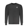 SWEAT-SHIRT NOIR À FERMETURE ÉCLAIR POUR HOMME US GRAND - U.S. GRAND