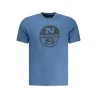 T-shirt à manches courtes pour homme North Sails, bleu - NORTH SAILS