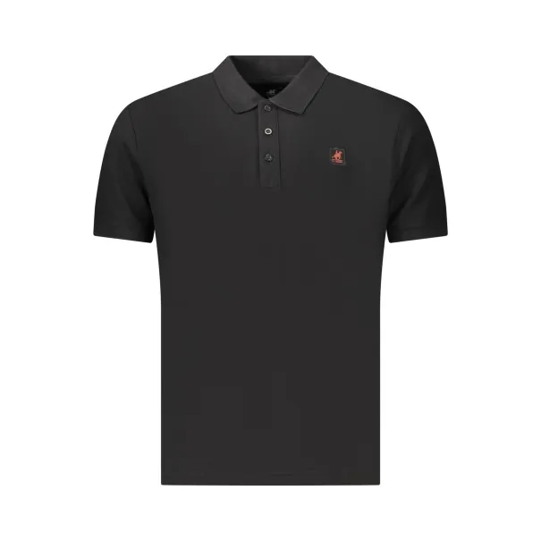 Chemise polo US Grand Polo à manches courtes pour homme, noire - U.S. GRAND