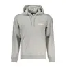 NAPAPIJRI SWEAT-SHIRT SANS FERMETURE ÉCLAIR GRIS POUR HOMMES - NAPAPIJRI