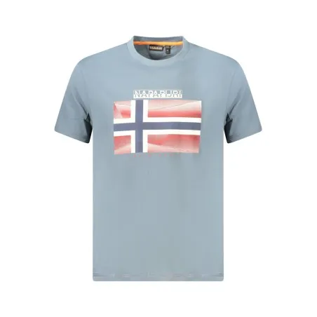 T-SHIRT À MANCHES COURTES NAPAPIJRI HOMME GRIS - NAPAPIJRI
