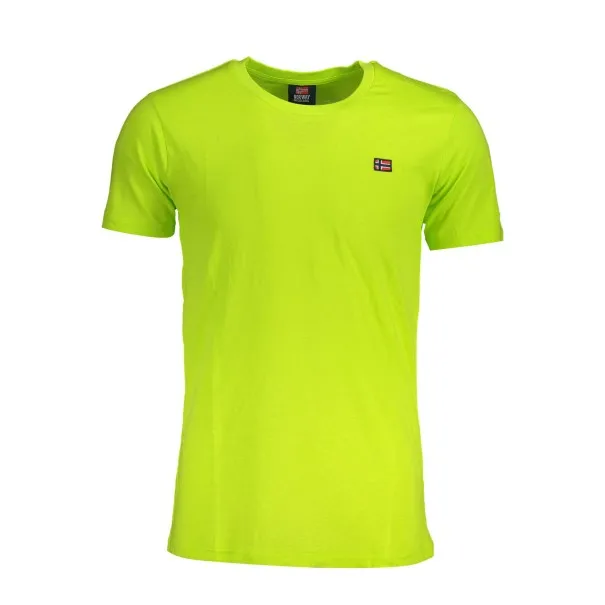 T-SHIRT HOMME JAUNE À MANCHES COURTES NORVÈGE 1963 - NORWAY 1963